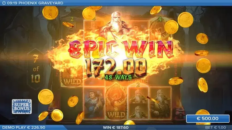 Phoenix Graveyard slot screenshot 8