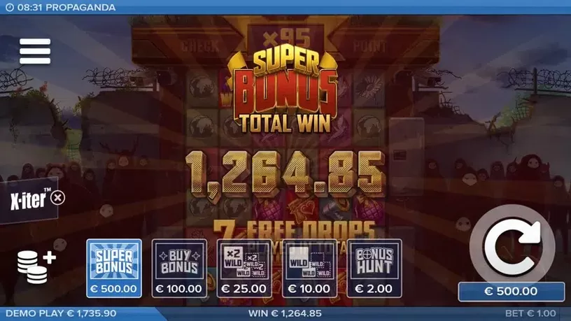 Propaganda slot screenshot 8