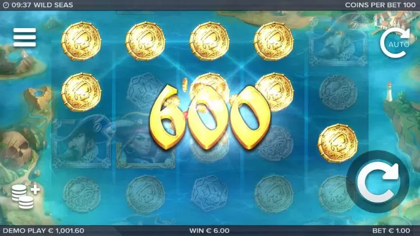 Wild Seas slot screenshot 3