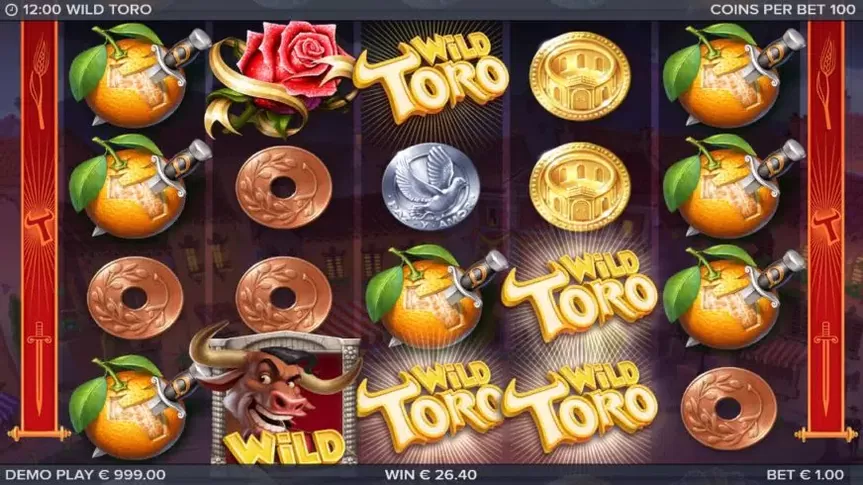 Wild Toro slot screenshot 4