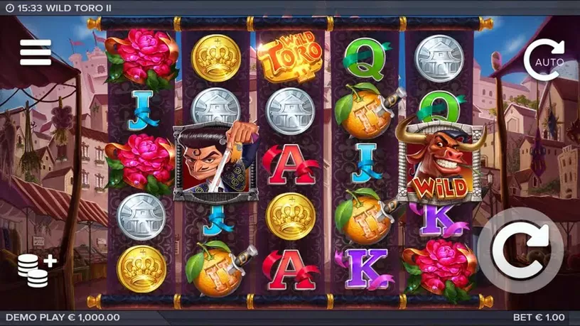 Wild Toro 2 slot screenshot 1