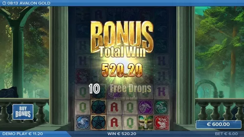 Avalon Gold slot screenshot 9