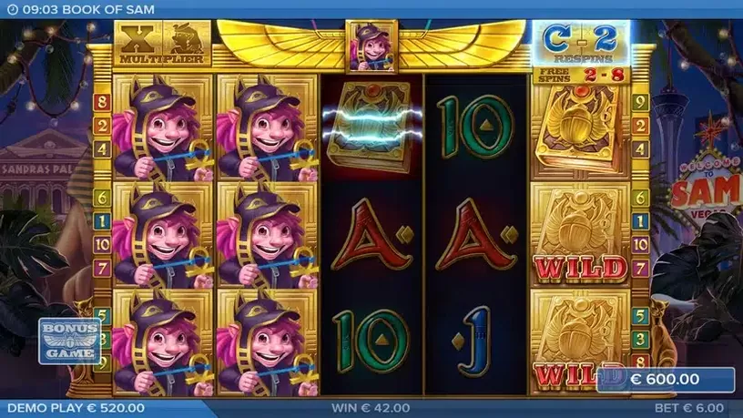 Book of Sam slot screenshot 7