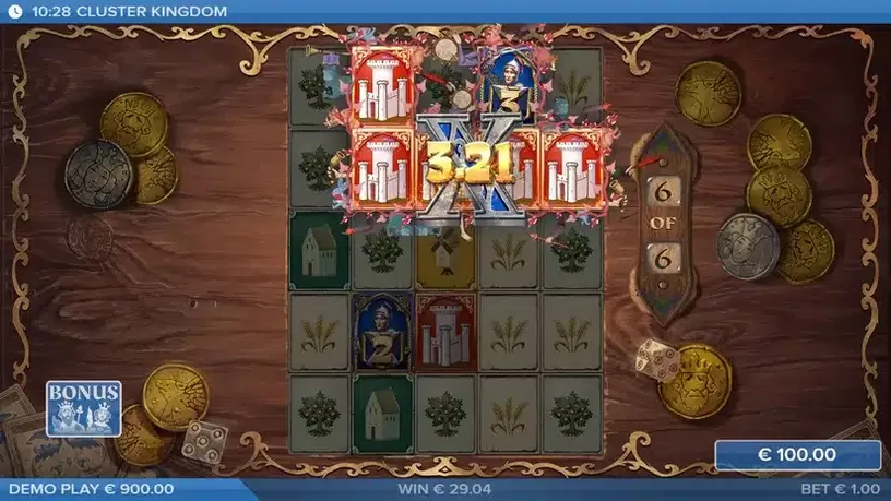 Cluster Kingdom slot screenshot 5