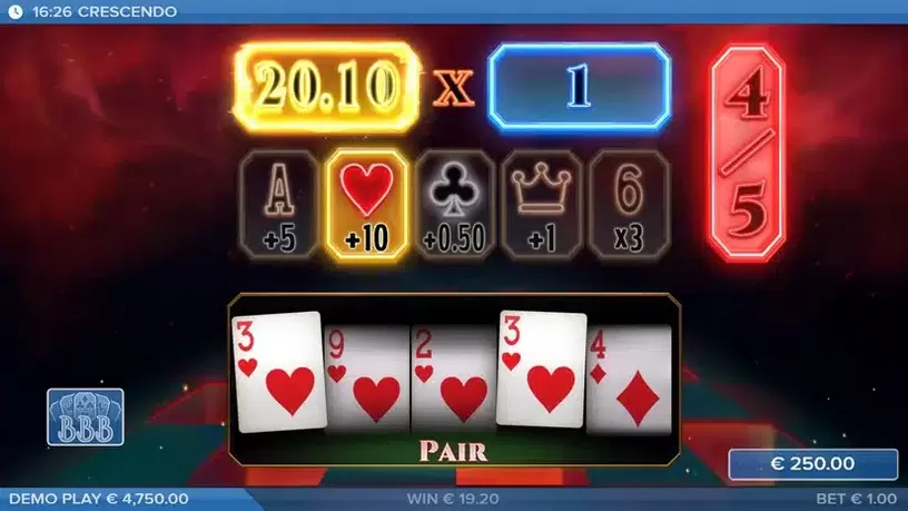 Crescendo slot screenshot 5