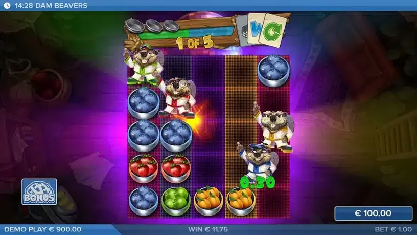 Dam Beavers slot screenshot 6