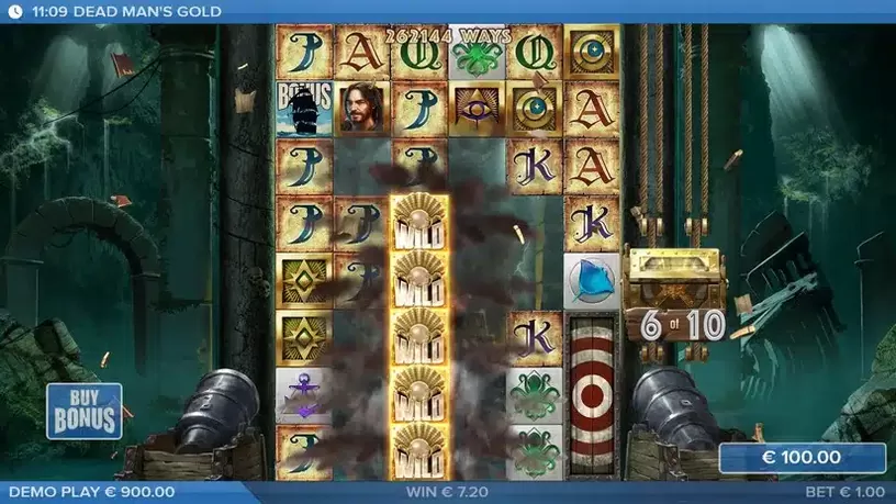Dead Man’s Gold slot screenshot 5