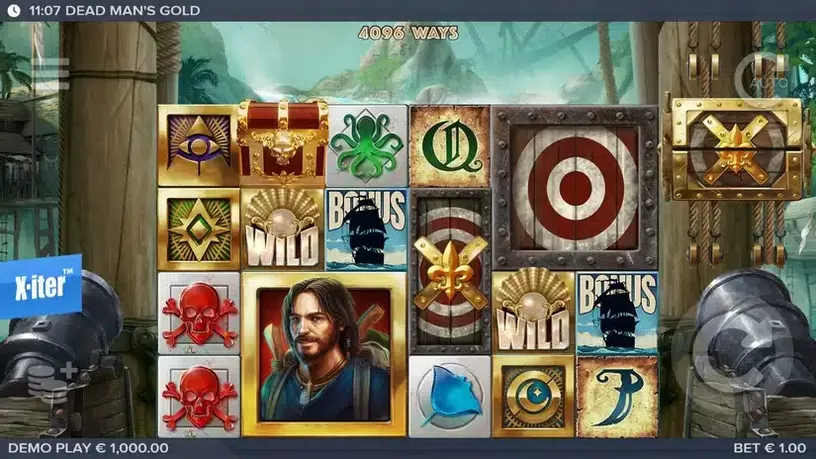 Dead Man’s Gold slot screenshot 1