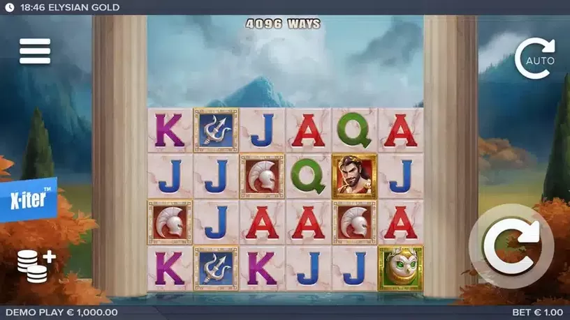 Elysian Gold slot screenshot 1