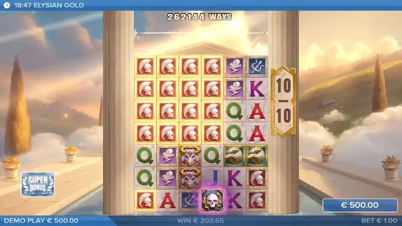 Elysian Gold slot screenshot 6