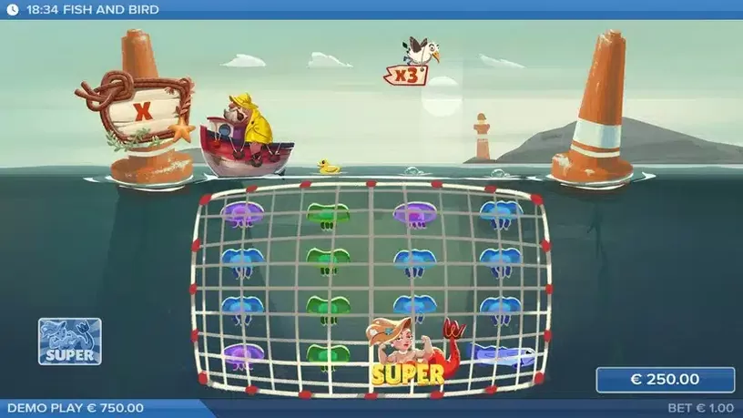 Fish and Bird slot screenshot 2