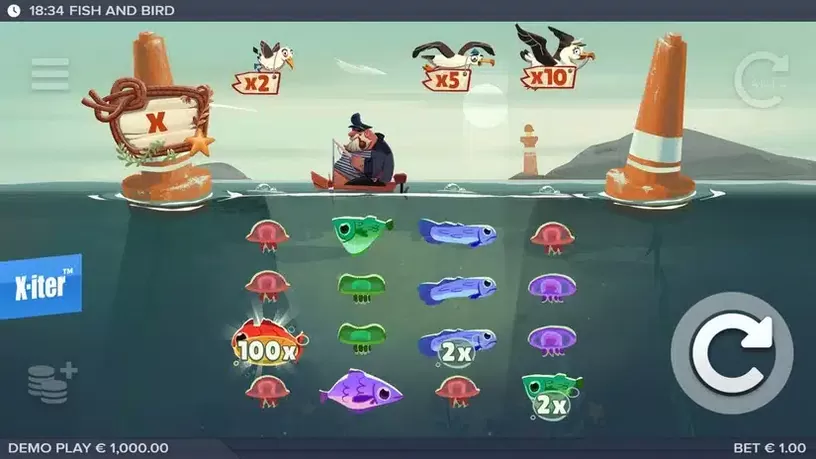 Fish and Bird slot screenshot 1