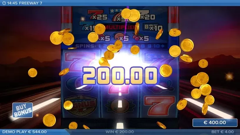 Freeway 7 slot screenshot 8