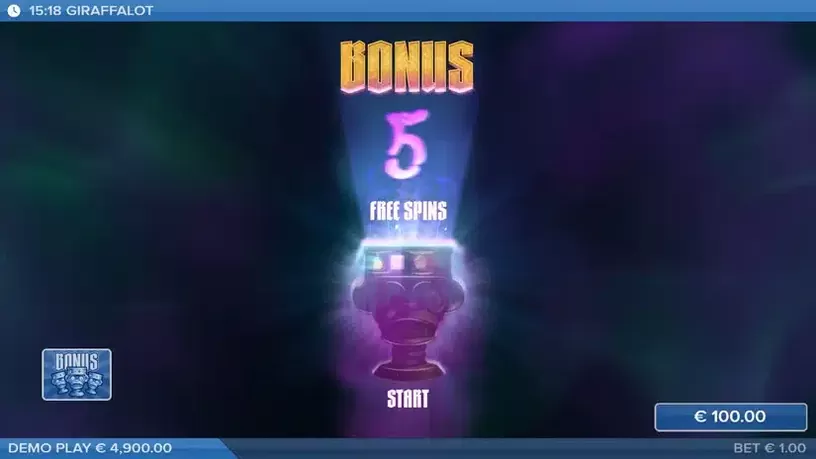 Giraffalot slot screenshot 3