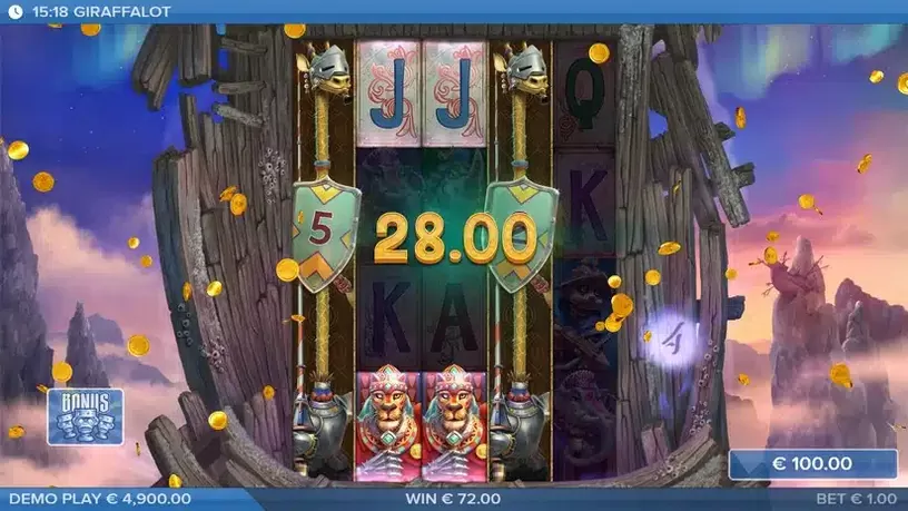 Giraffalot slot screenshot 6