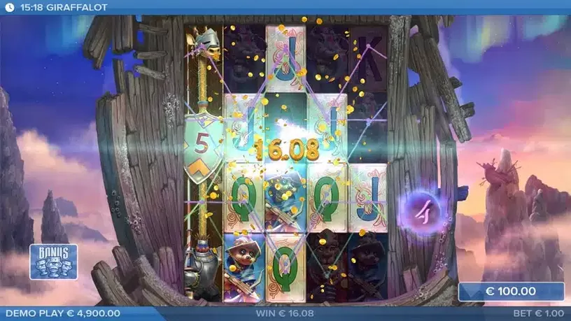 Giraffalot slot screenshot 4