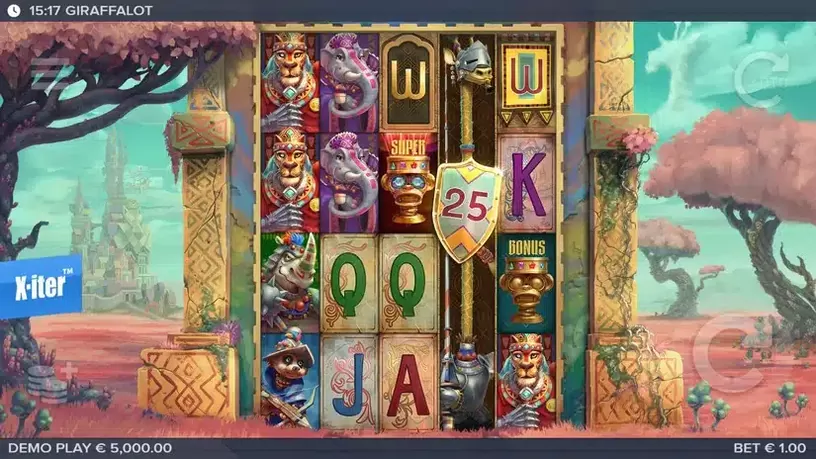 Giraffalot slot screenshot 1