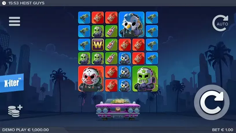 Heist Guys slot screenshot 1