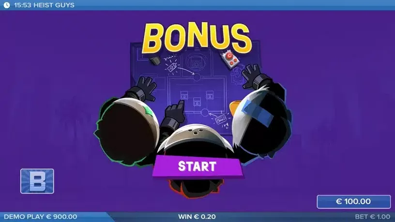 Heist Guys slot screenshot 3