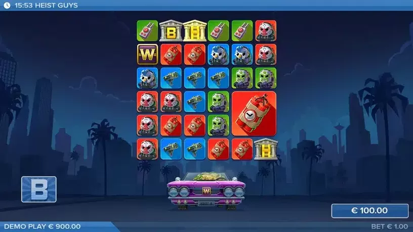 Heist Guys slot screenshot 2