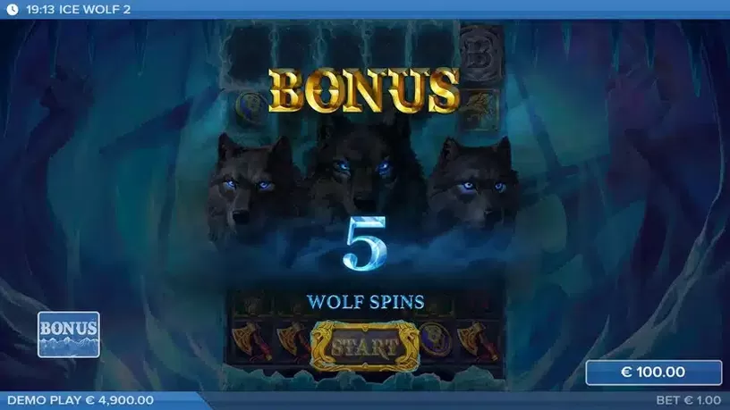 Ice Wolf 2 slot screenshot 2