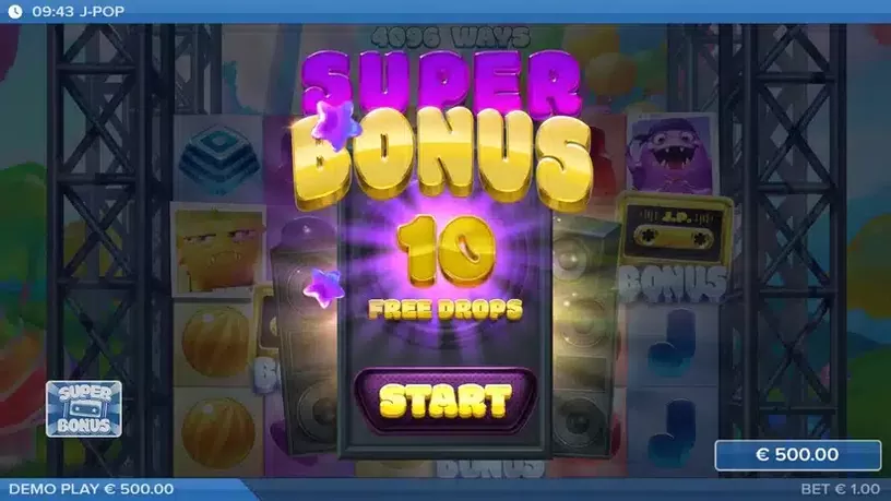 J-POP slot screenshot 2