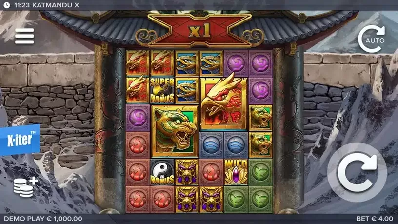 Katmandu X slot screenshot 1