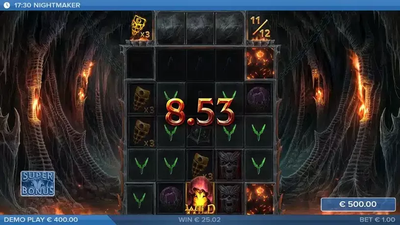 Nightmaker slot screenshot 5