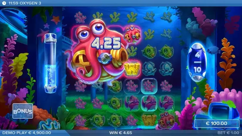 Oxygen 3 slot screenshot 4