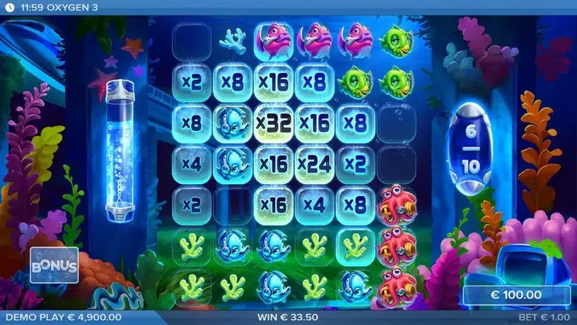 Oxygen 3 slot screenshot 5