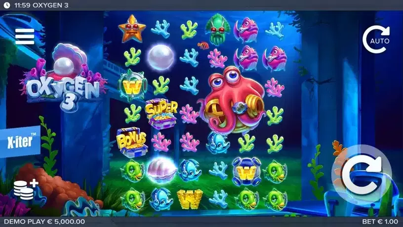 Oxygen 3 slot screenshot 1