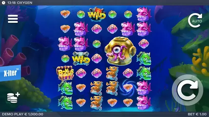 Oxygen slot screenshot 1