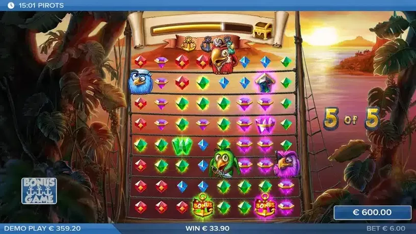 Pirots slot screenshot 8
