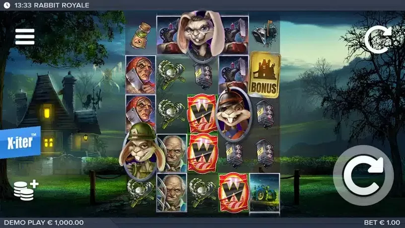 Rabbit Royale slot screenshot 1