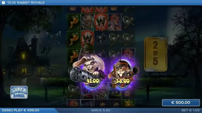 Rabbit Royale slot screenshot 6