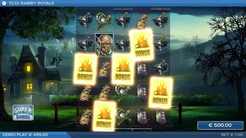 Rabbit Royale slot screenshot 2