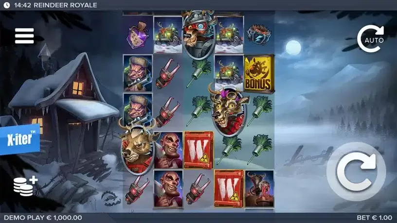 Reindeer Royale slot screenshot 1