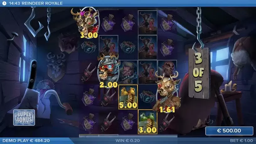 Reindeer Royale slot screenshot 6