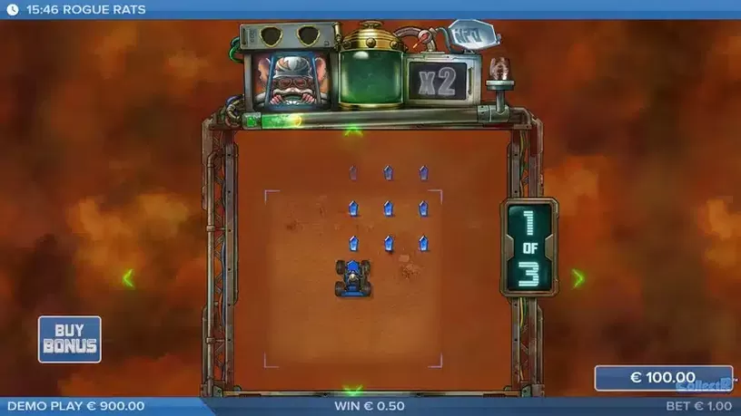 Rogue Rats of Nitropolis slot screenshot 4