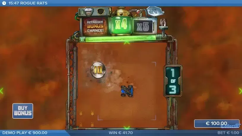 Rogue Rats of Nitropolis slot screenshot 7
