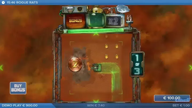 Rogue Rats of Nitropolis slot screenshot 6