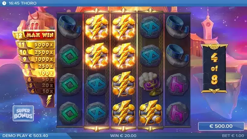 Thoro slot screenshot 6