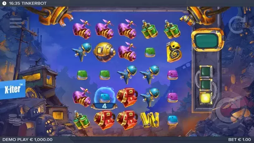 Tinkerbot slot screenshot 1
