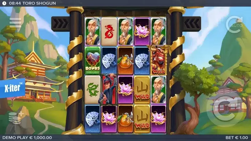 Toro Shogun slot screenshot 1