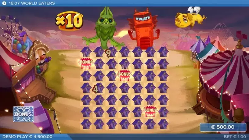 World Eaters slot screenshot 2