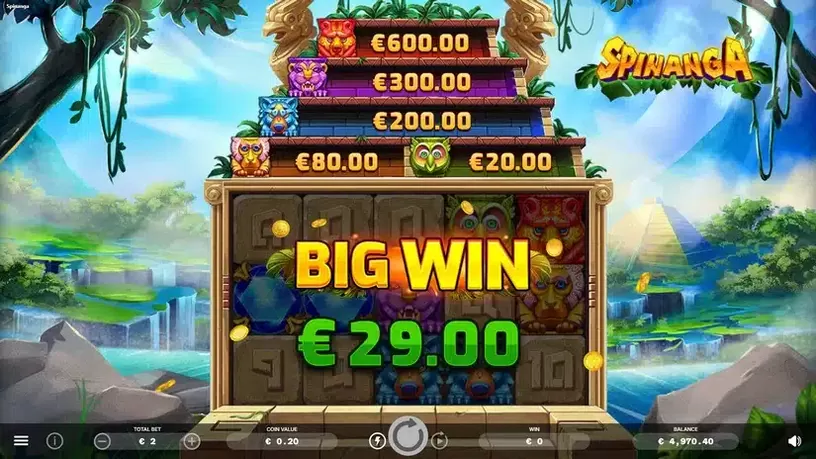 Spinanga slot screenshot 4