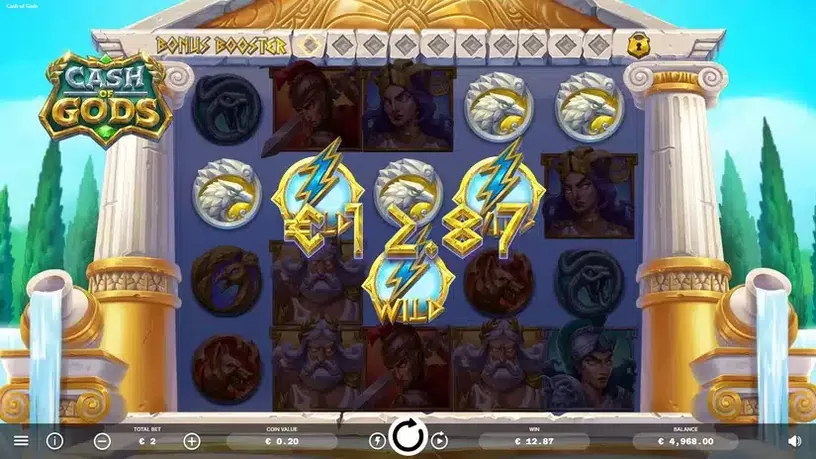 Cash of Gods slot screenshot 4
