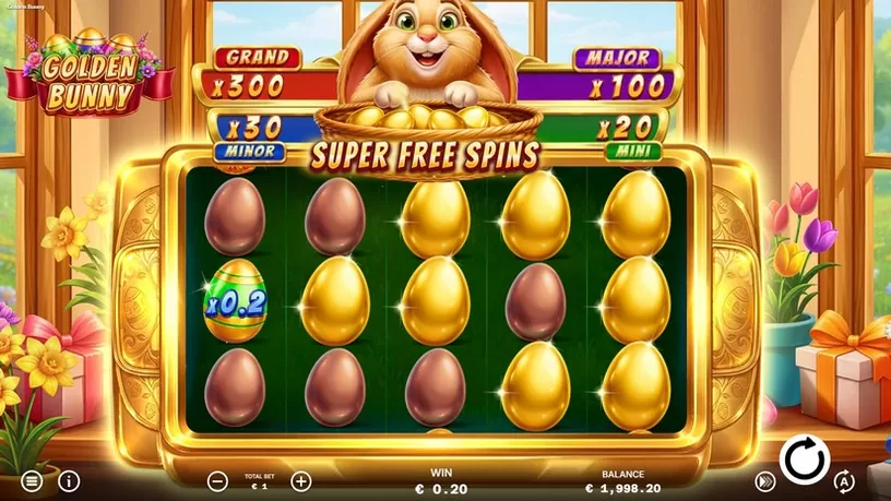 Golden Bunny slot screenshot 1