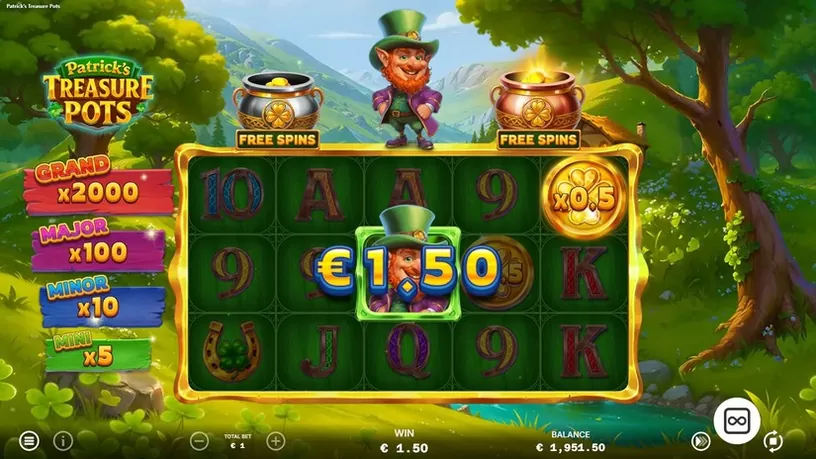 Patrick’s Treasure Pots slot screenshot 4