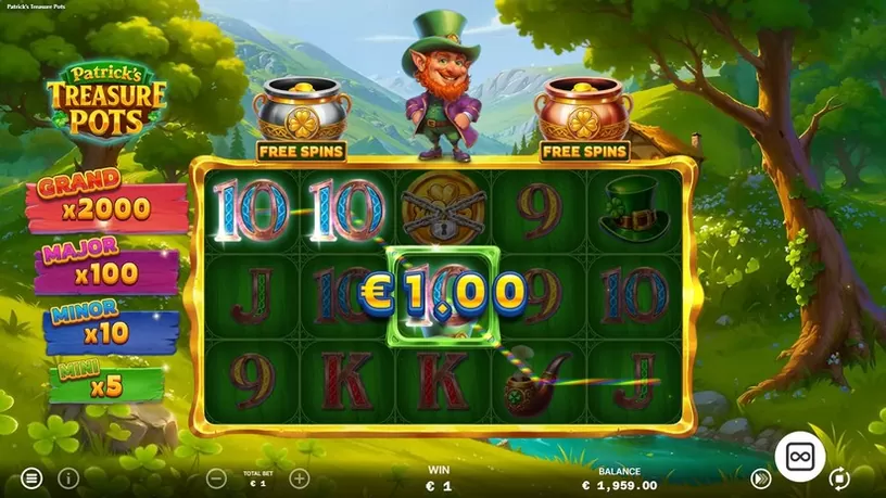 Patrick’s Treasure Pots slot screenshot 3